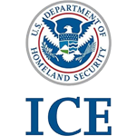 logo department of homeland security ice