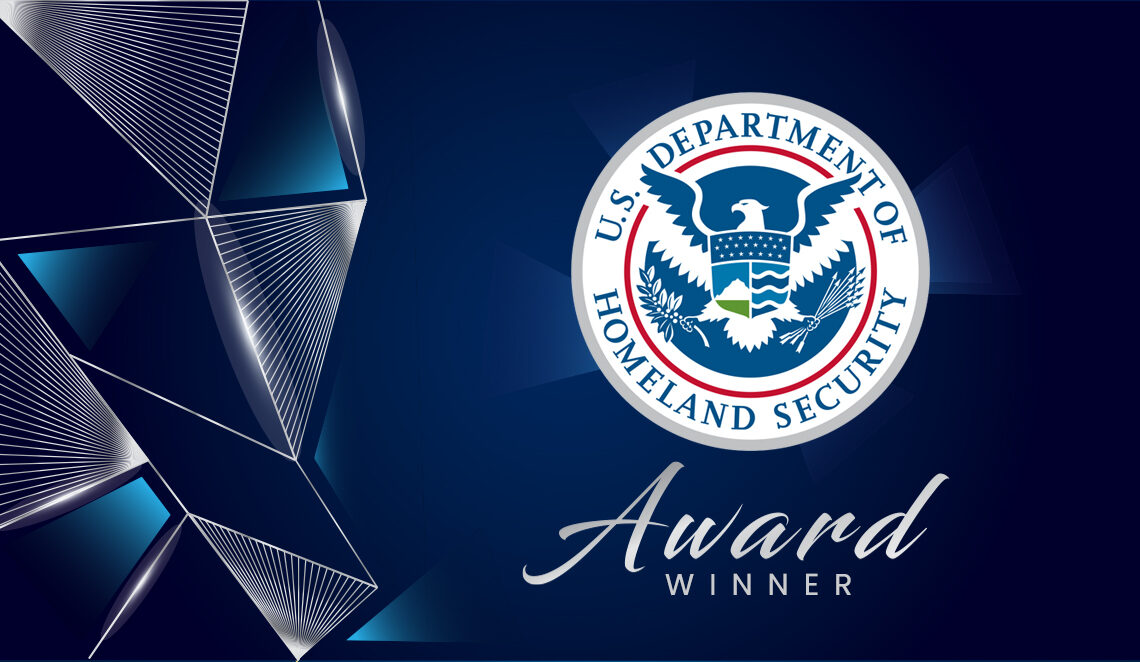 united states department of homeland security award winner